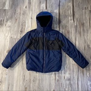 Nautica Blue/Black Boys Puffer Jacket